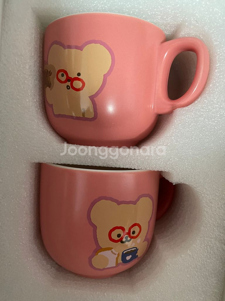 맥심 테틈 머그컵2P세트 새상품--2