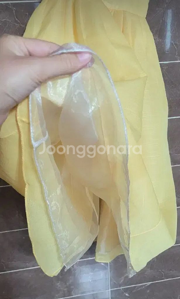 (여아6-7세사이즈) 하랑 한복 7호와 속치마 포함--5