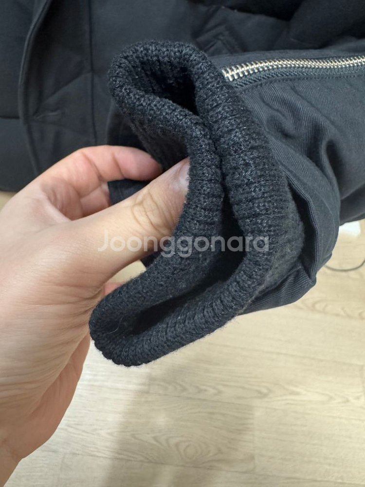 무스너클 쓰리쿼터 화이트/블랙 흑장 판매--8