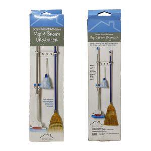 스펙트럼 몹 & 브룸 오거나이저 청소용품 보관 새상품