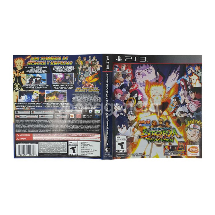 플스3 PS3 나루토 질풍전 얼티밋 닌자 스톰 레볼루션--5