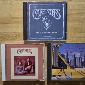 CD 음반 Carpenters 카펜터스 앨범 3장