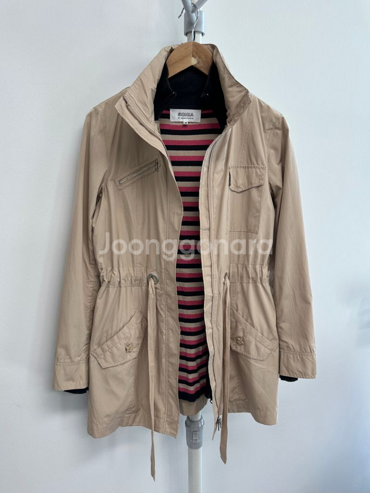 소니아리키엘 밀리터리 사파리 코트--4