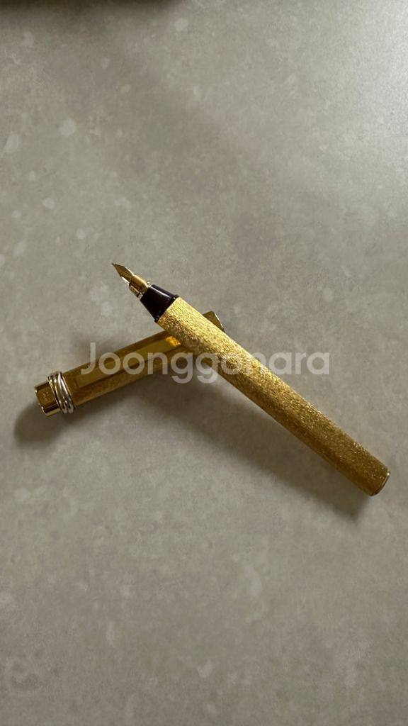 까르띠에 방돔 오발 만년필--1