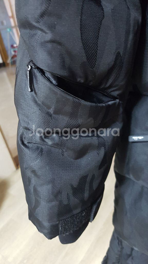 택포 95~100 신품급 ellesse 오리털 롱패딩--6
