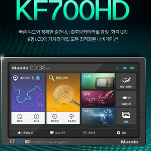 8인치 HD . 만도 KF700 HD. 32기가.