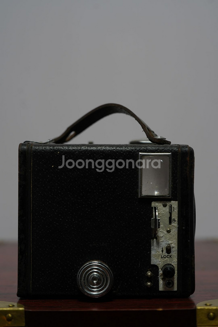 골동품 빈티지 1900년대 코닥 브라우니 필름 카메라--3