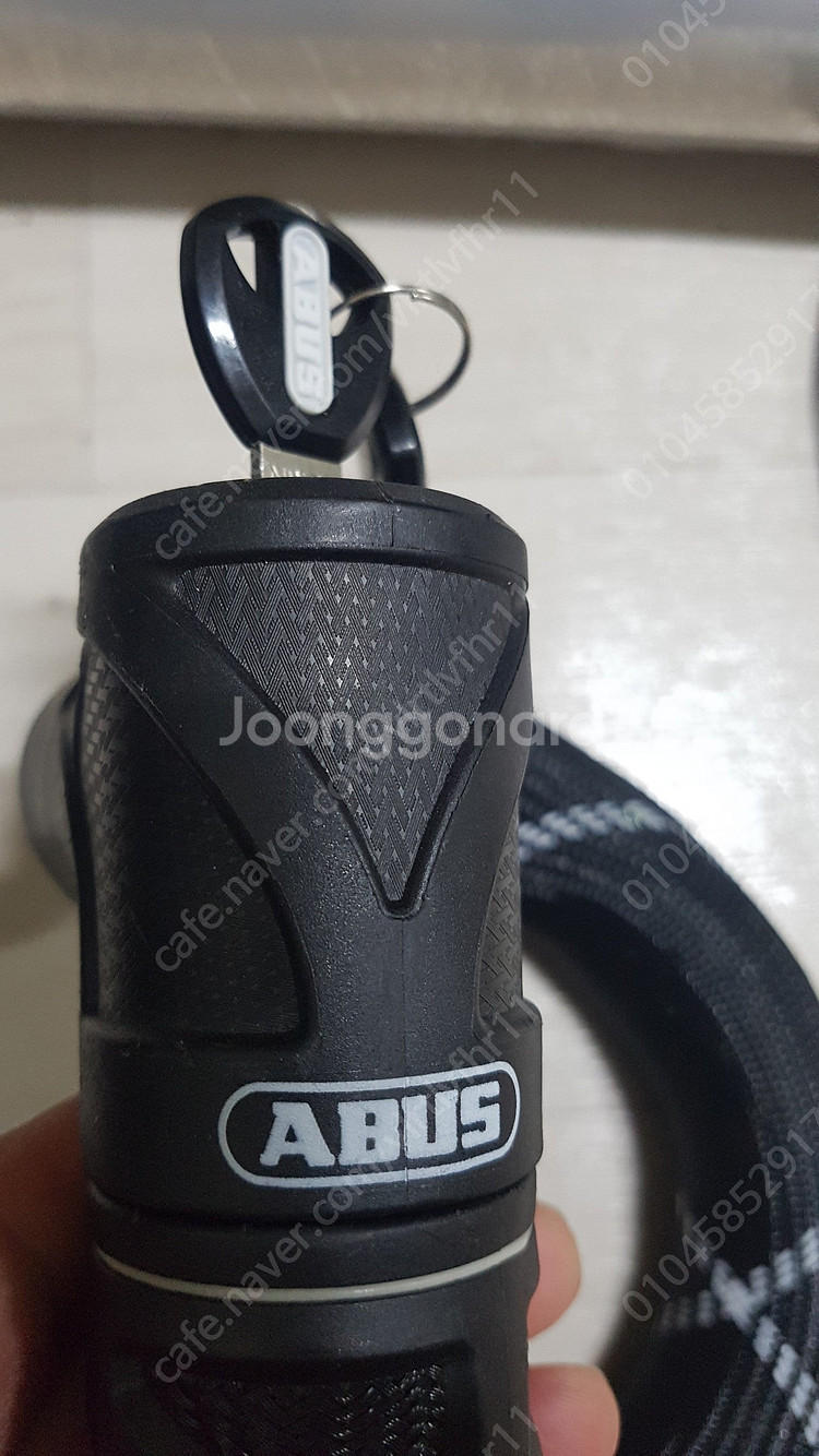 아부스 ABUS 독일 체인락 강철체인락 자전거 바이크--2