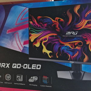 MSI MAG 321URX QD-OLED 모니터 미개봉