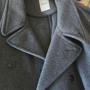 노클 Oversized PeaCoat gray3size