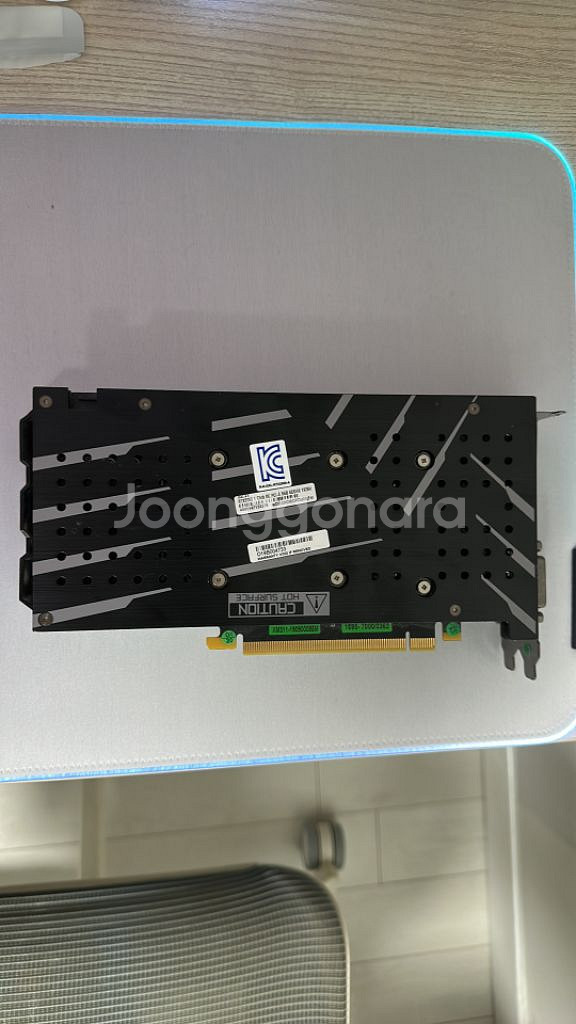 GALAX 그래픽카드 rtx 2060 6gb--3