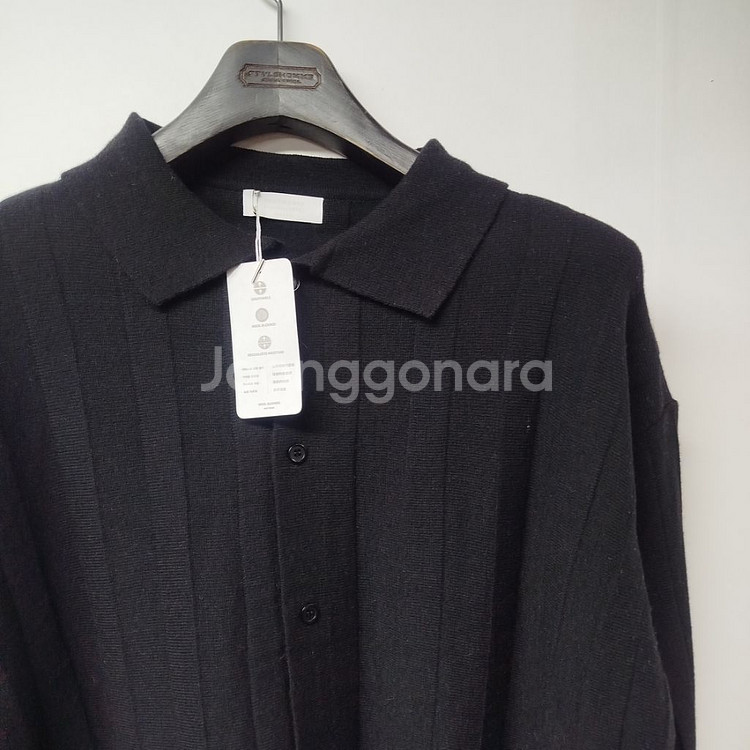 새제품 남자니트 105~110 남자가디건 카라가디건--3