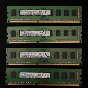 데스크탑용 DDR3 삼성 램 4GBx2, 8GBx2 팝