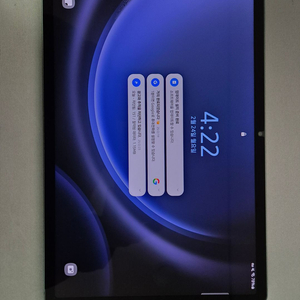 갤럭시탭 s9 fe+ 128gb 그레이 판매합니다.