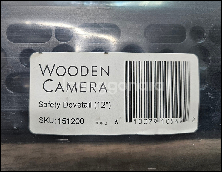 우든카메라 Safety Dovetail (12")--1