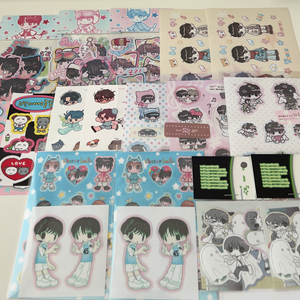 엔시티 위시 삼쿠 2차굿즈 스티커 판매