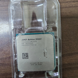 AMD 애슬론 200GE CPU+기본쿨러