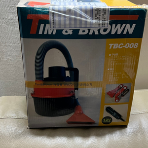 미개봉 Tim&Brown 차량용 진공청소기 TBC-00