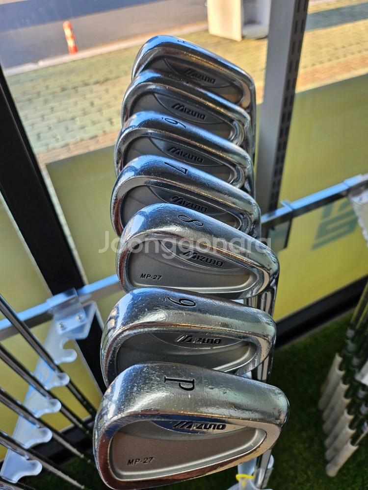 중고골프채 미즈노 MP27 남성용 중고 아이언세트--3