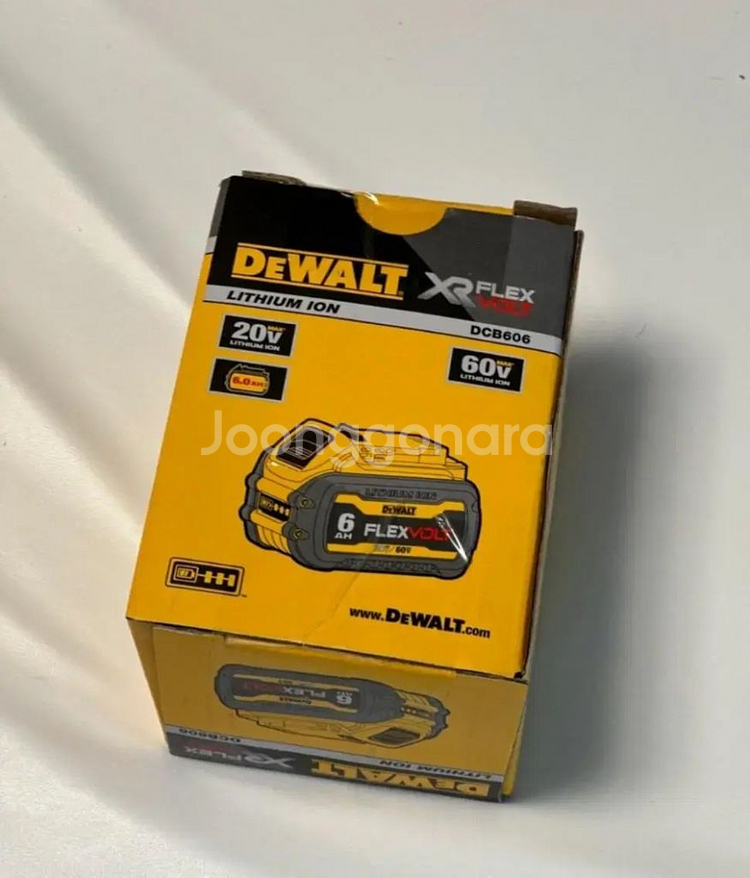 디월트 배터리 DCB606 플렉스볼트 20V 60V--0