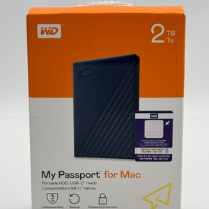 미개봉새상품 mypassport for Mac 2TB