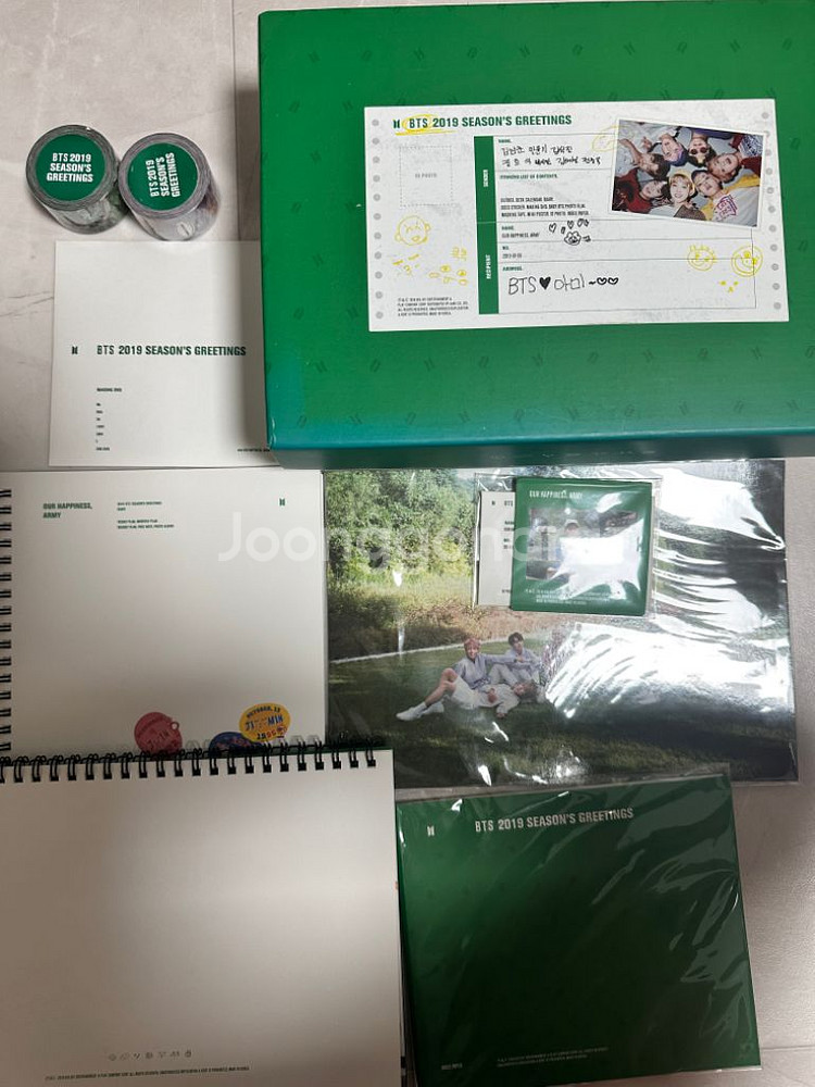 방탄소년단 굿즈 일괄--1