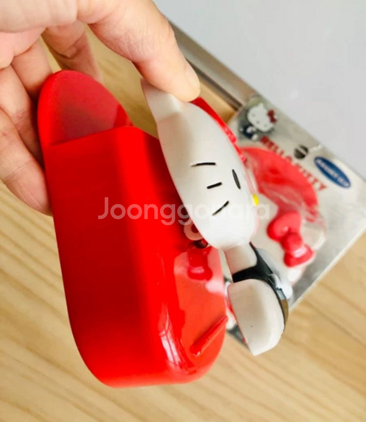 고전 키티 클립 마그넷 자석 연필꽂이 보관 수납 정리--3