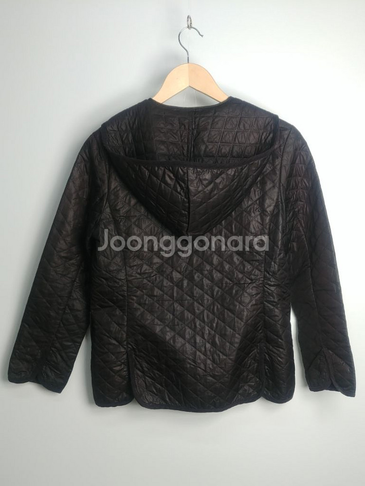 COMME CA ISM 여성 후드 퀼팅점퍼 (M)--1
