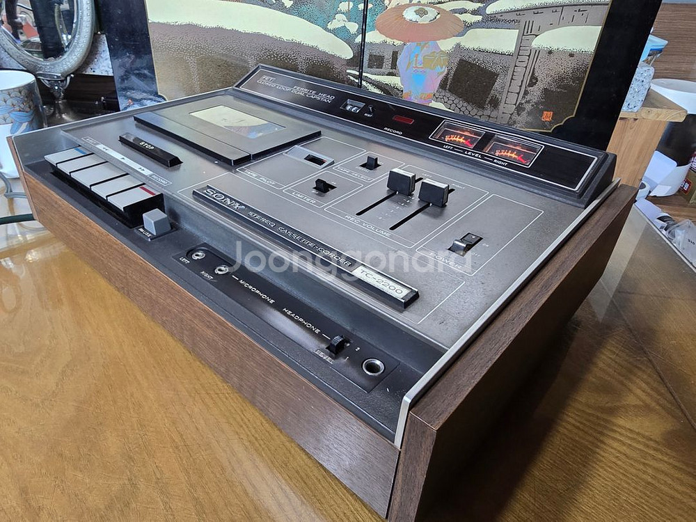 빈티지 소니 TC-2200 스테레오 카세트코더--6