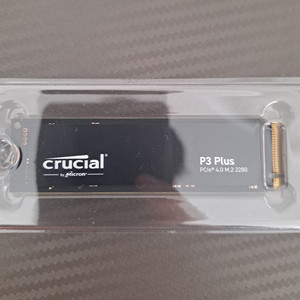 마이크론 크루셜 P3 PCIe 4.0 NVMe 1테라