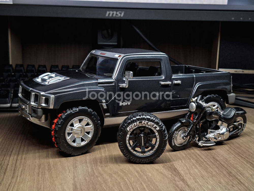 핫휠 엘리트 허머 H3T 컨셉트 1:18 다이캐스트--1