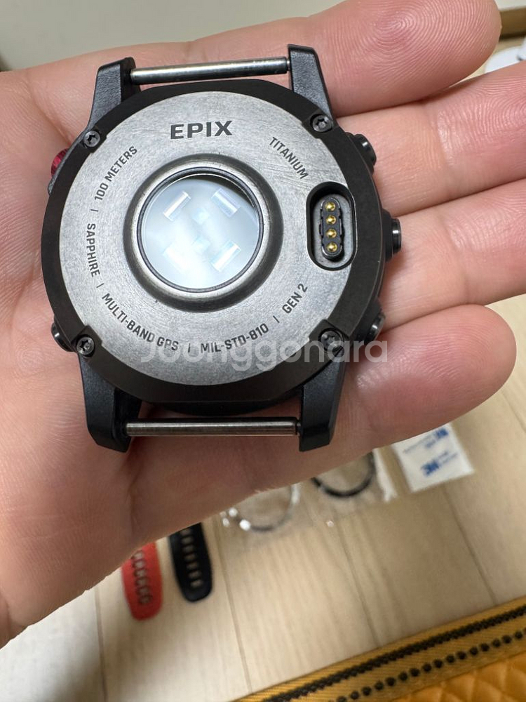 가민 에픽스 EPIX Gen2 블랙 티타늄 스마트워치--3