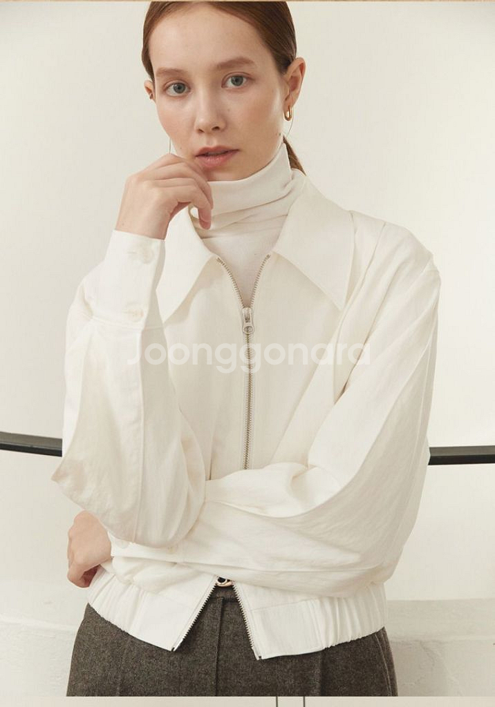 모우트 라운드 포켓 블루종--1