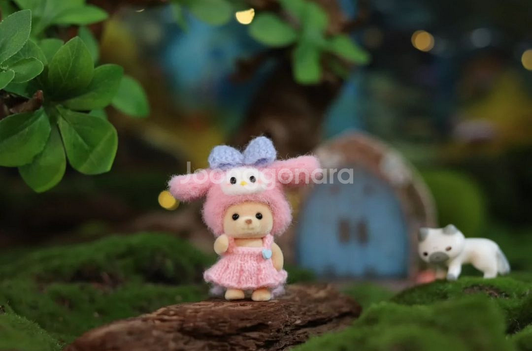 수제) 실바니안 옷 의상 산리오 키티 우사하나--6