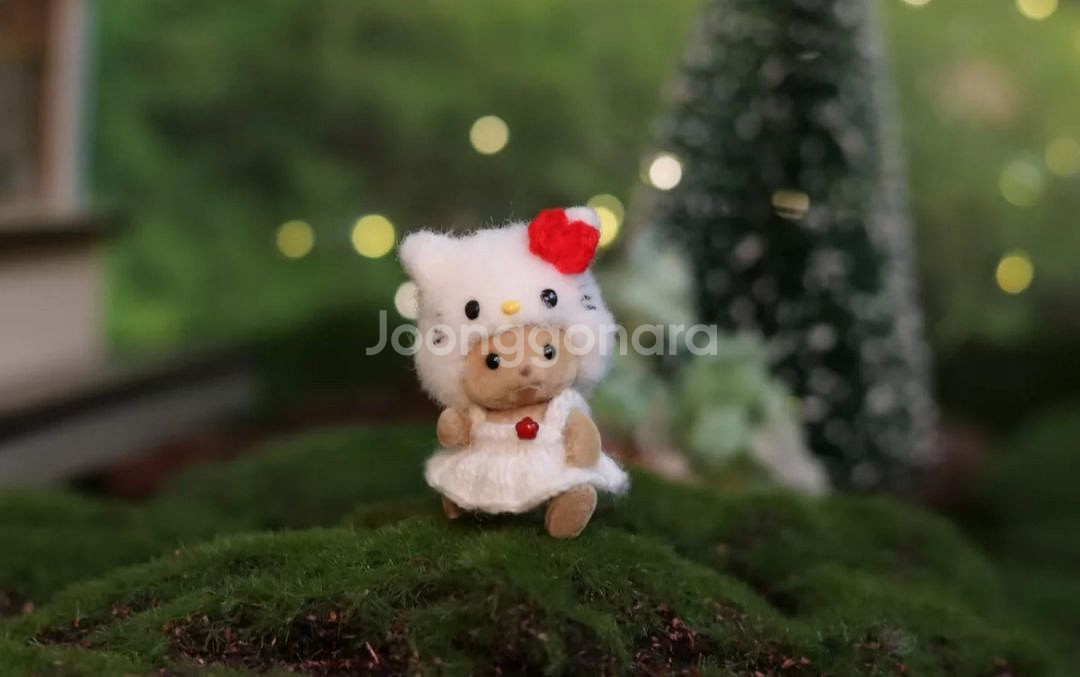 수제) 실바니안 옷 의상 산리오 키티 우사하나--5