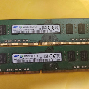 DDR3 데스크탑 램 8gb 2개 일괄