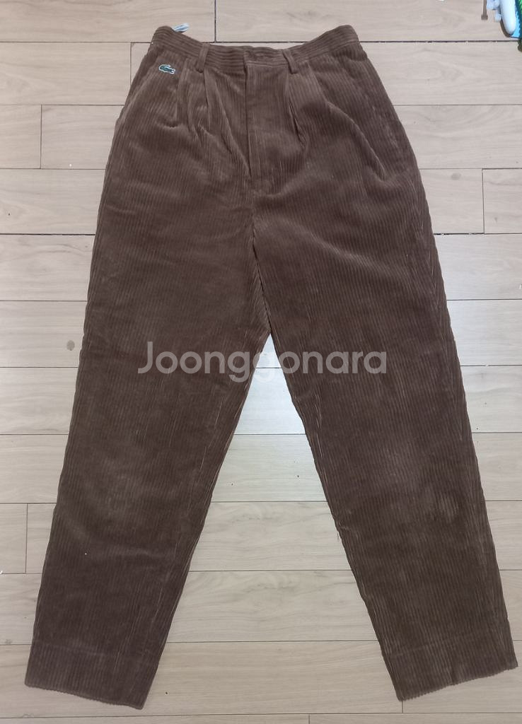 라코스테 정품 여성 골덴바지 허리24--0