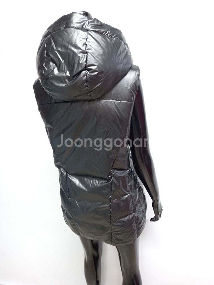 테일러메이드 후드 벨티드 구스다운 패딩베스트 66--4