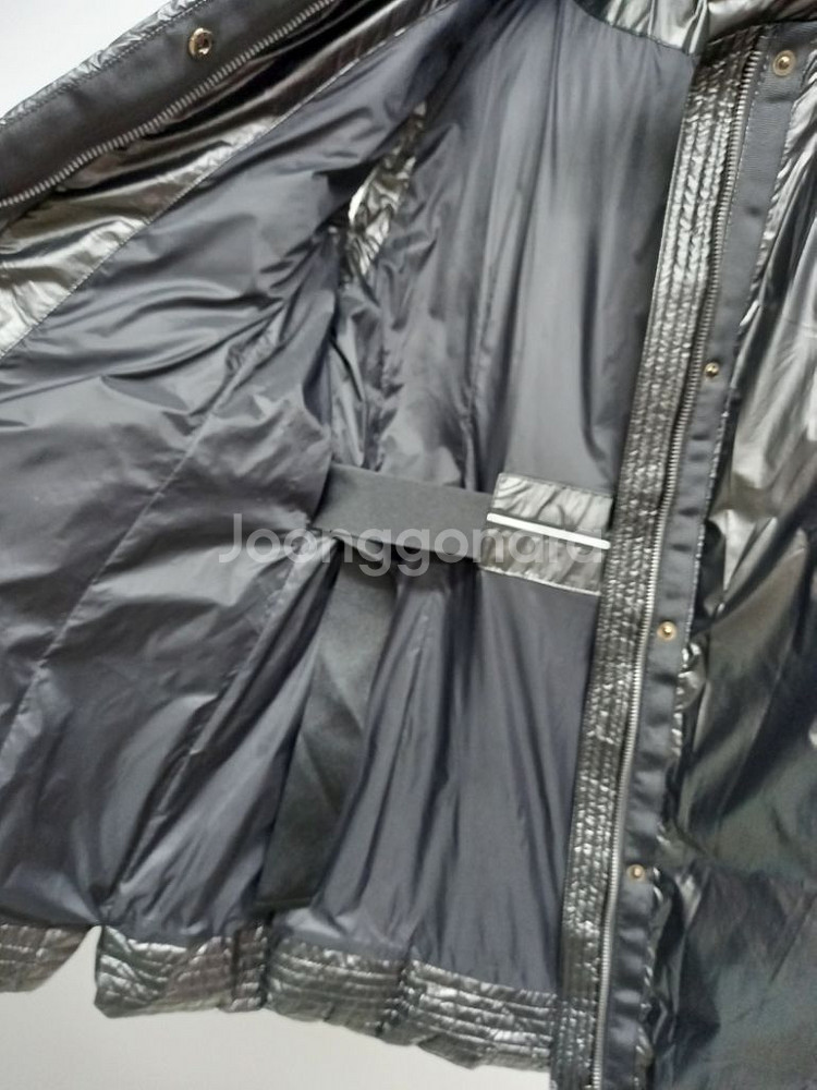 테일러메이드 후드 벨티드 구스다운 패딩베스트 66--7