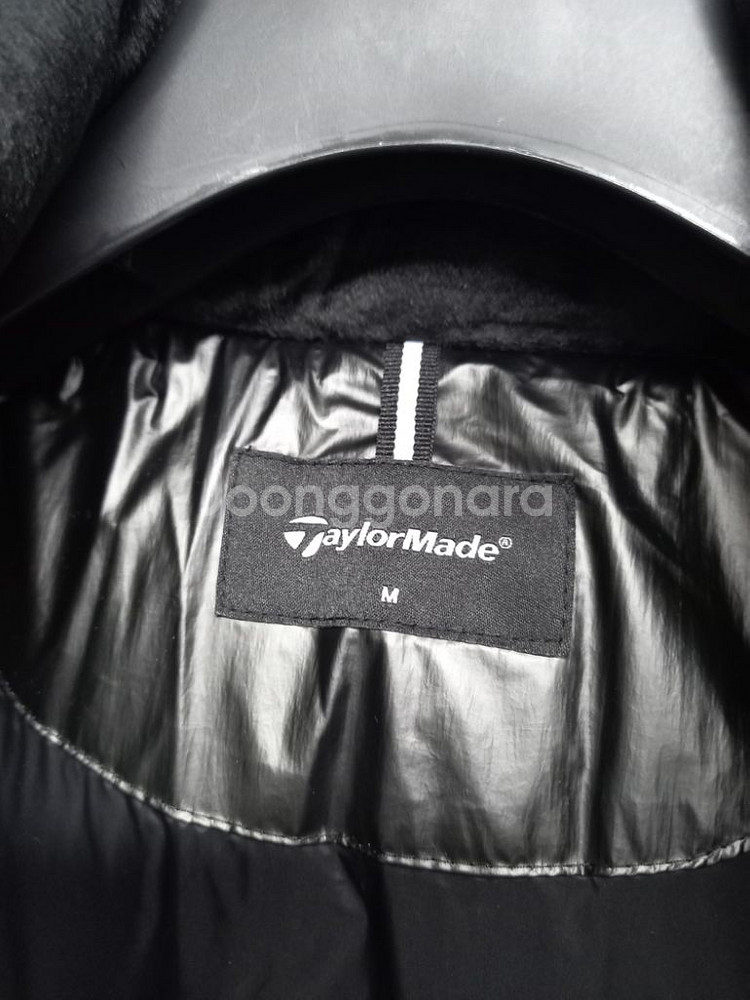 테일러메이드 후드 벨티드 구스다운 패딩베스트 66--8