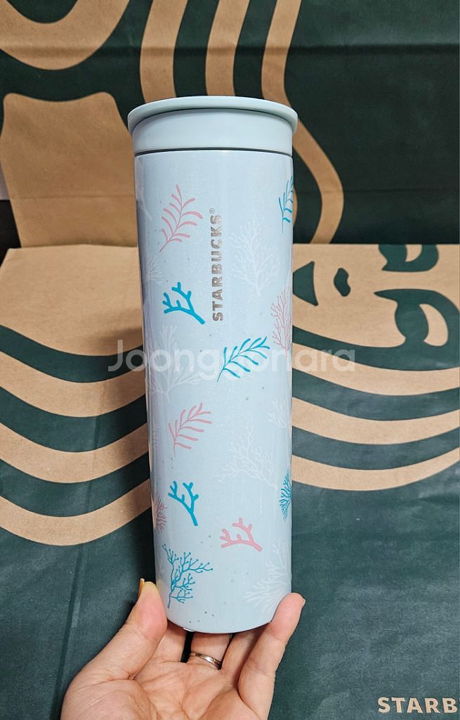 새상품>스타벅스 SS 애니버서리 윌슨 텀블러 473ml--1