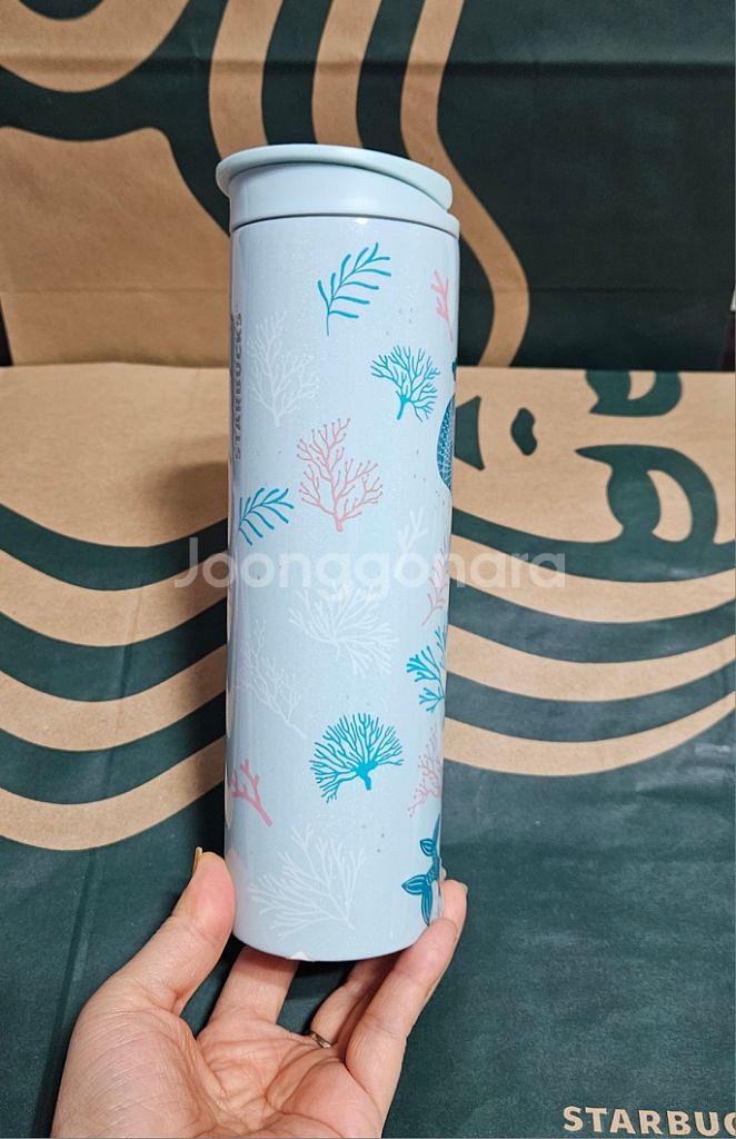 새상품>스타벅스 SS 애니버서리 윌슨 텀블러 473ml--2