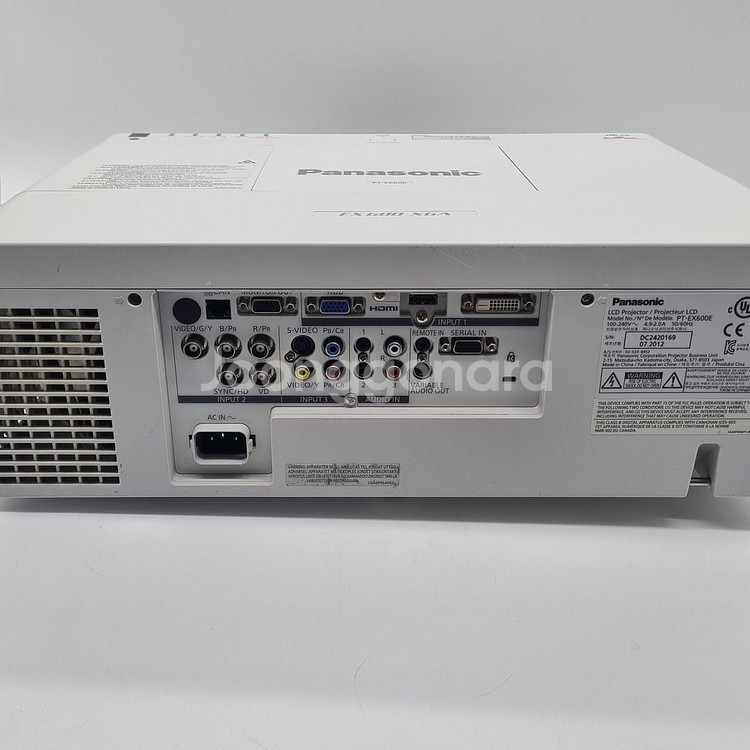 파나소닉 PT-EX600 6000안시 XGA 중고 빔--3