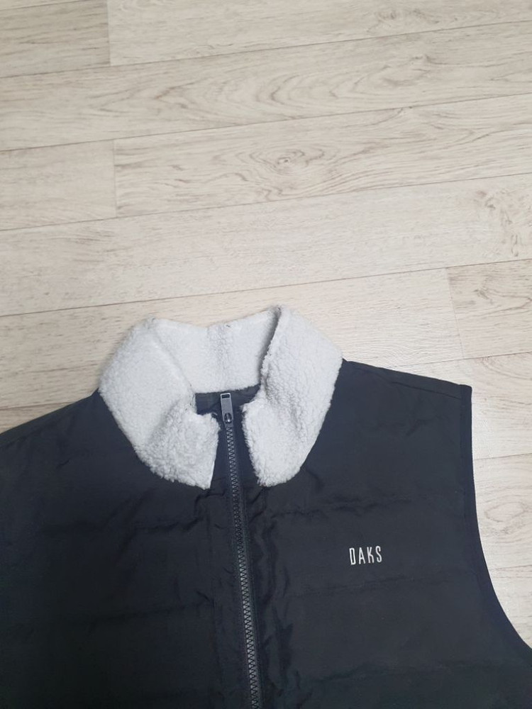 100 닥스 골프 구스다운 플리스 베스트 조끼 완전깨끗--1