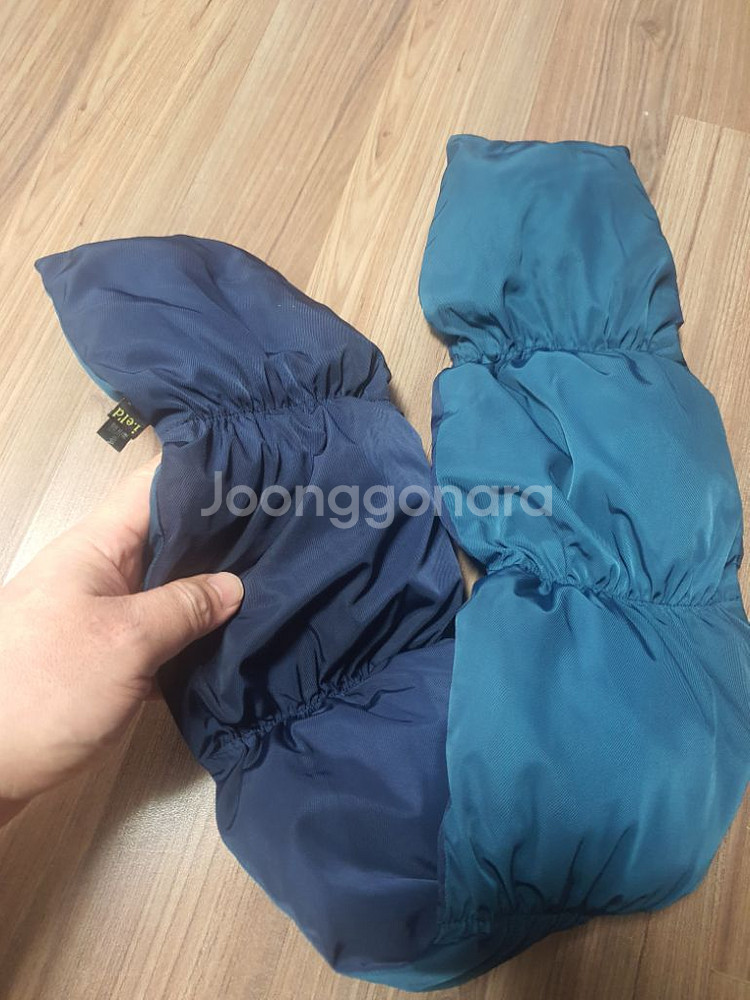 덕다운 패딩 목도리 팔아요.--2