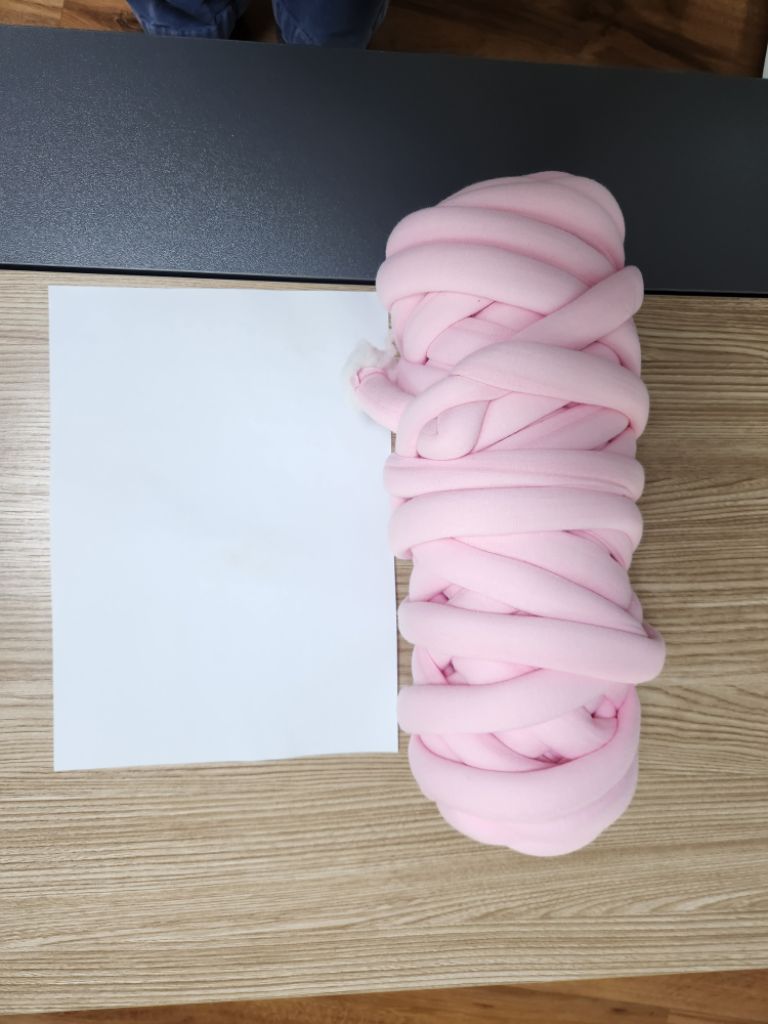 자이언트얀 핑크 뜨개실