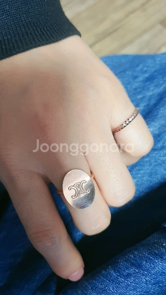 14k 로즈골드 반지--4