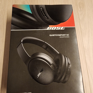 BOSE 무선 헤드폰 QC SC 블랙(노이즈 캔슬링)