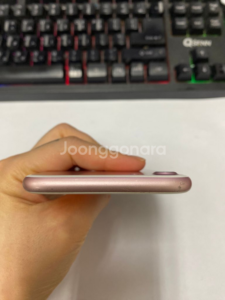 아이폰7 로즈골드 32GB 무잔상 인스타카메라--3