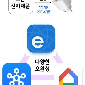 스마트 플러그(20A)-갤럭시 아이폰 가능